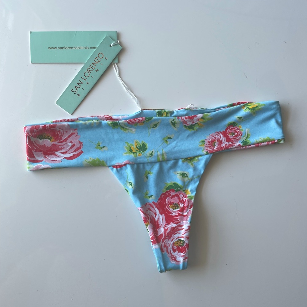 San Lorenzo Besame Thong Bikini Bottom